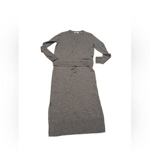 Sandro Cashmere wool Gray Long Sleeved Sweater Dress Medium - Maternity?